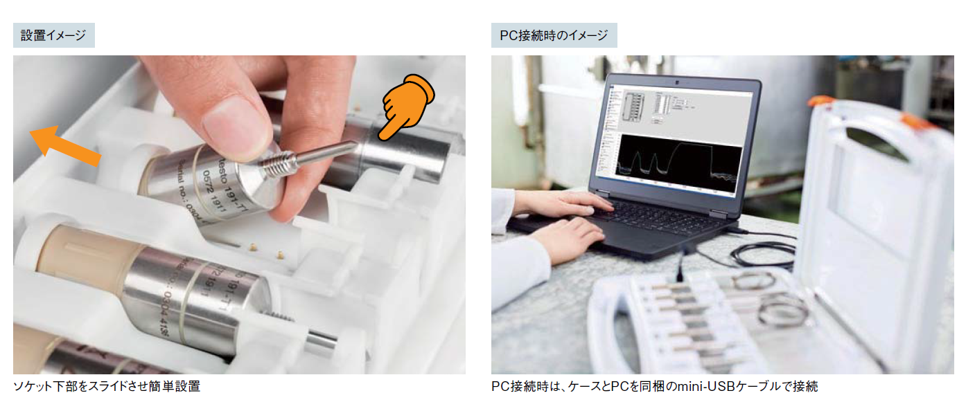 HACCP対策用 耐熱・耐圧ロガー testo 191【テストー】 | 日本電計株式 ...