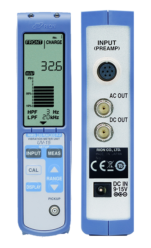 特価大特価振動計ユニット　UV-15　リオン RION　3m9949　ジャンク品★送料無料★[騒音測定器／振動測定器／粉塵測定器] 環境測定器